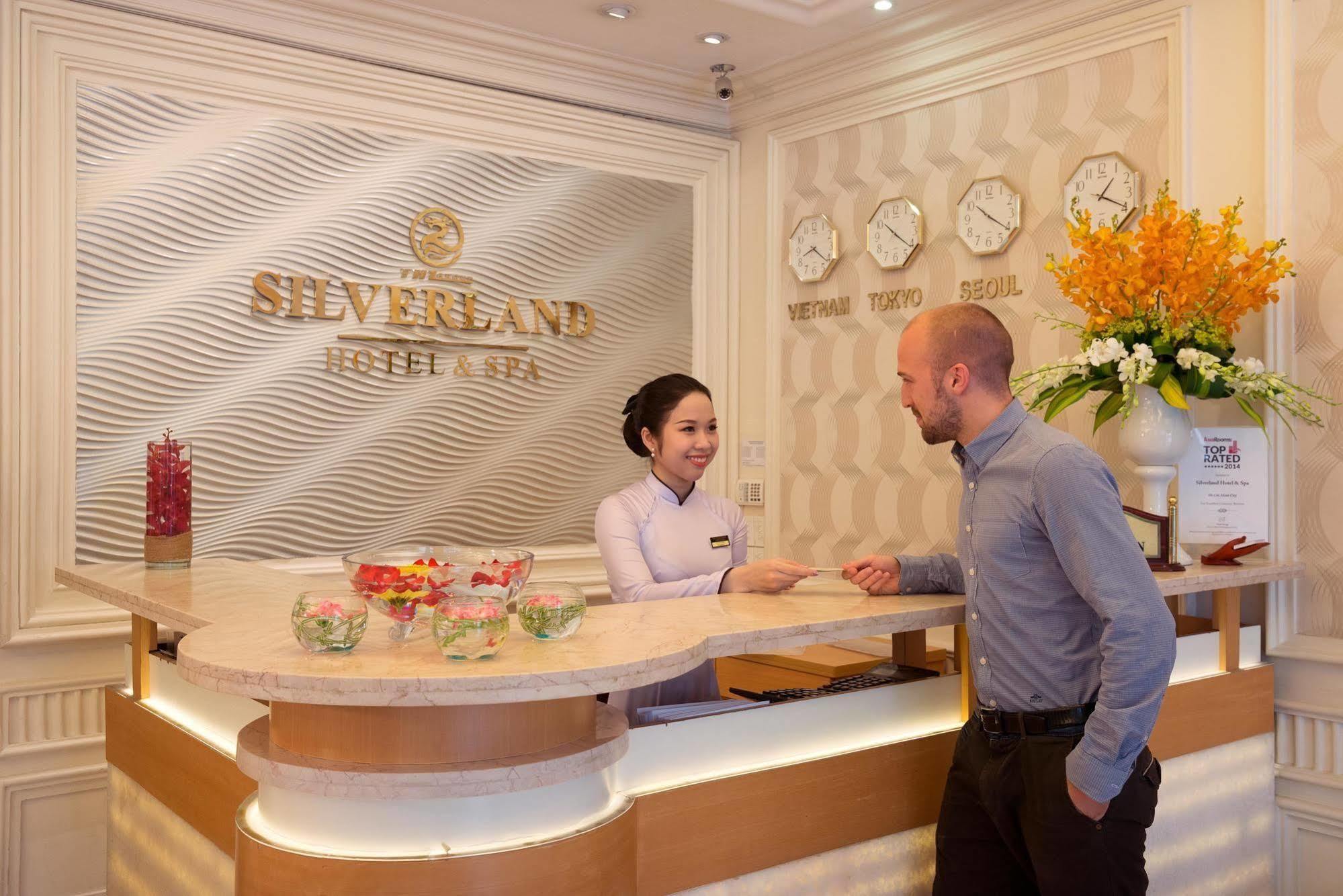 הו צ'י מין סיטי Silverland Sil Hotel מראה חיצוני תמונה
